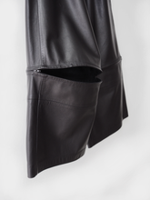 Load image into Gallery viewer, Women's Detachable Leather Cropped Pants