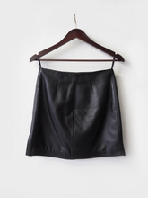 Load image into Gallery viewer, Women&#39;s A - Line Leather Skirt

